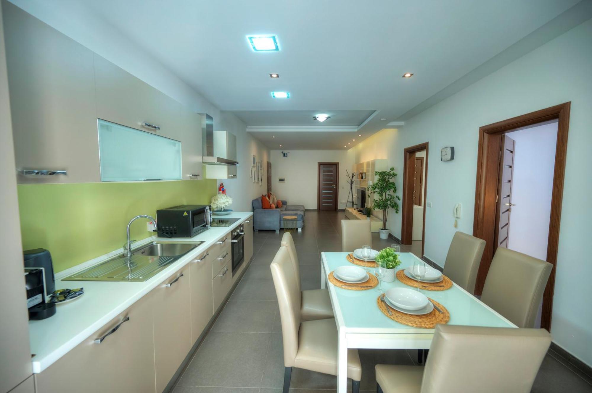 Bright & Large 2Bedrooms In Sliema Center Mpor1-1 Exterior foto